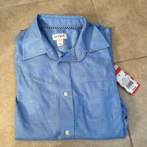 Boys blue dress shirt